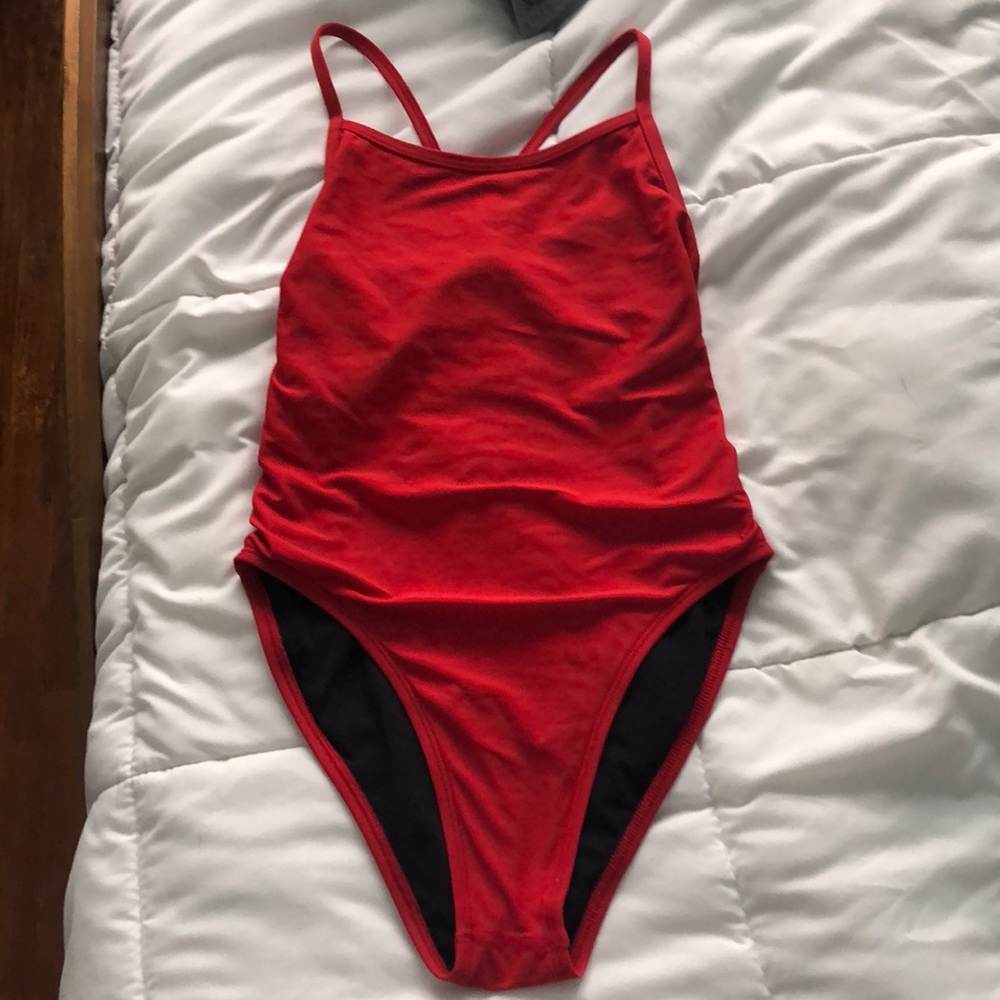 Red Jolyn Onsie